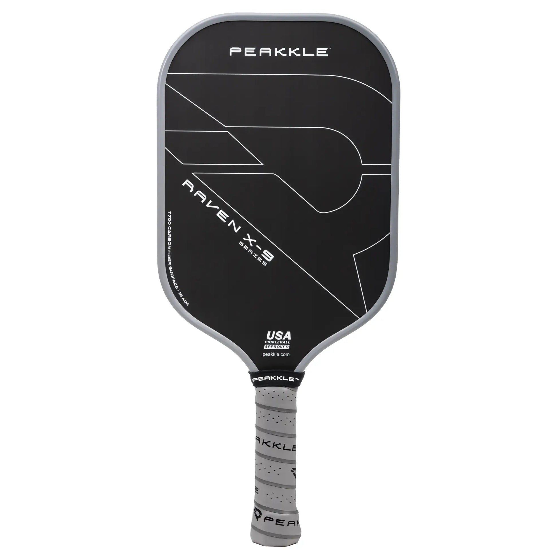 Image of one of the 10 best pickleball paddles being displayed on a white background from a frontal perspective.