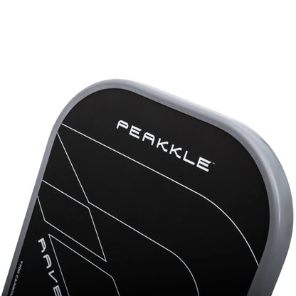 Image of one of the best pickleball paddles under $100
 being shown up close with a white background.